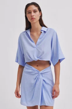 Online Malin Twist Blouse Kvinde Skjorter Og Bluser