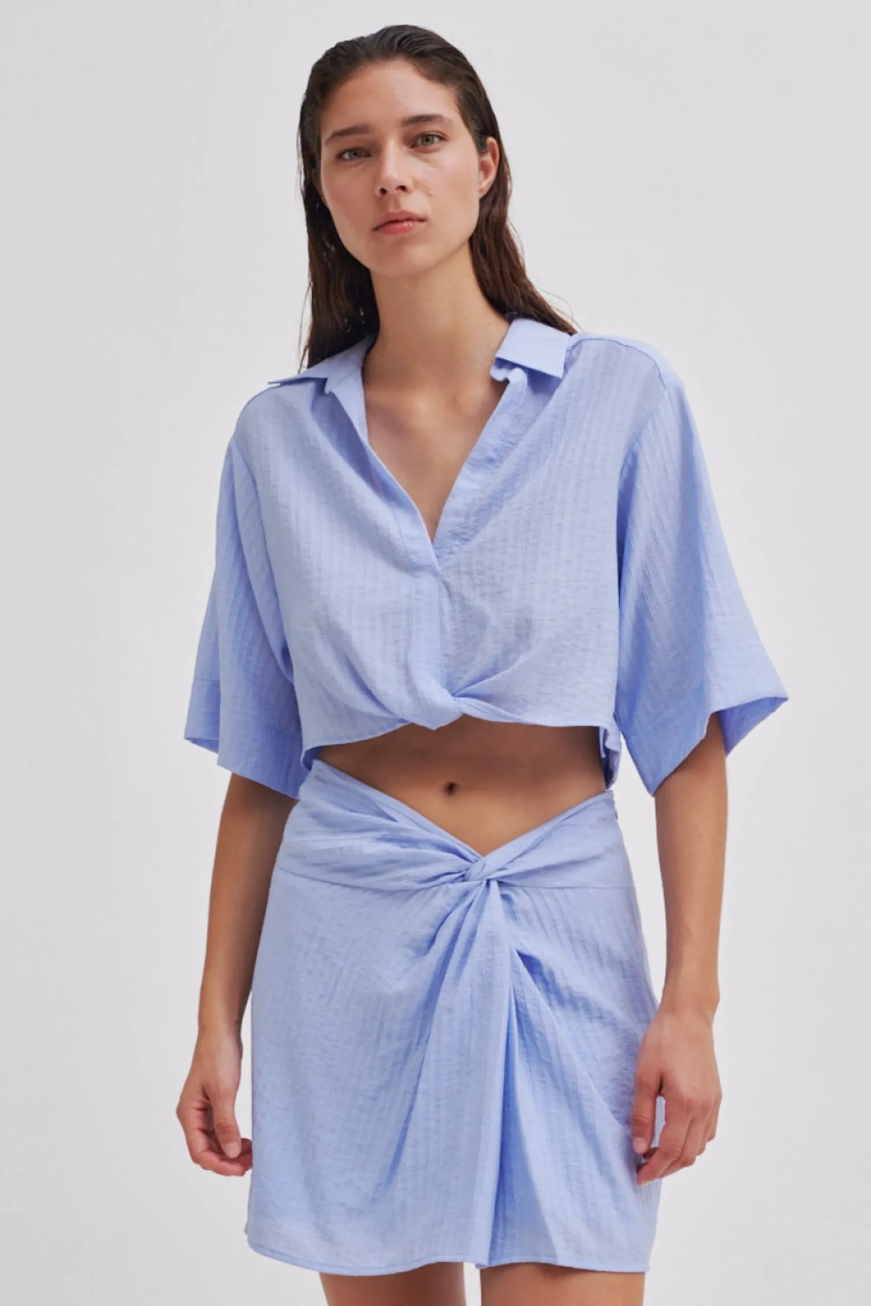 Online Malin Twist Blouse Kvinde Skjorter Og Bluser