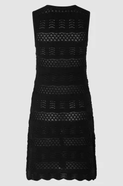Hot Mutio Knit Mini Dress Kvinde Kjoler