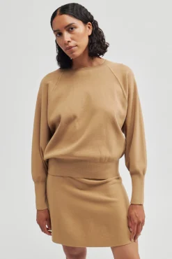 New Octavia Knit O-Neck Kvinde Strik Og Cardigans