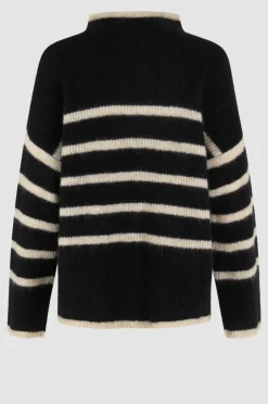 Hot Ovalis Knit T-Neck Kvinde Strik Og Cardigans