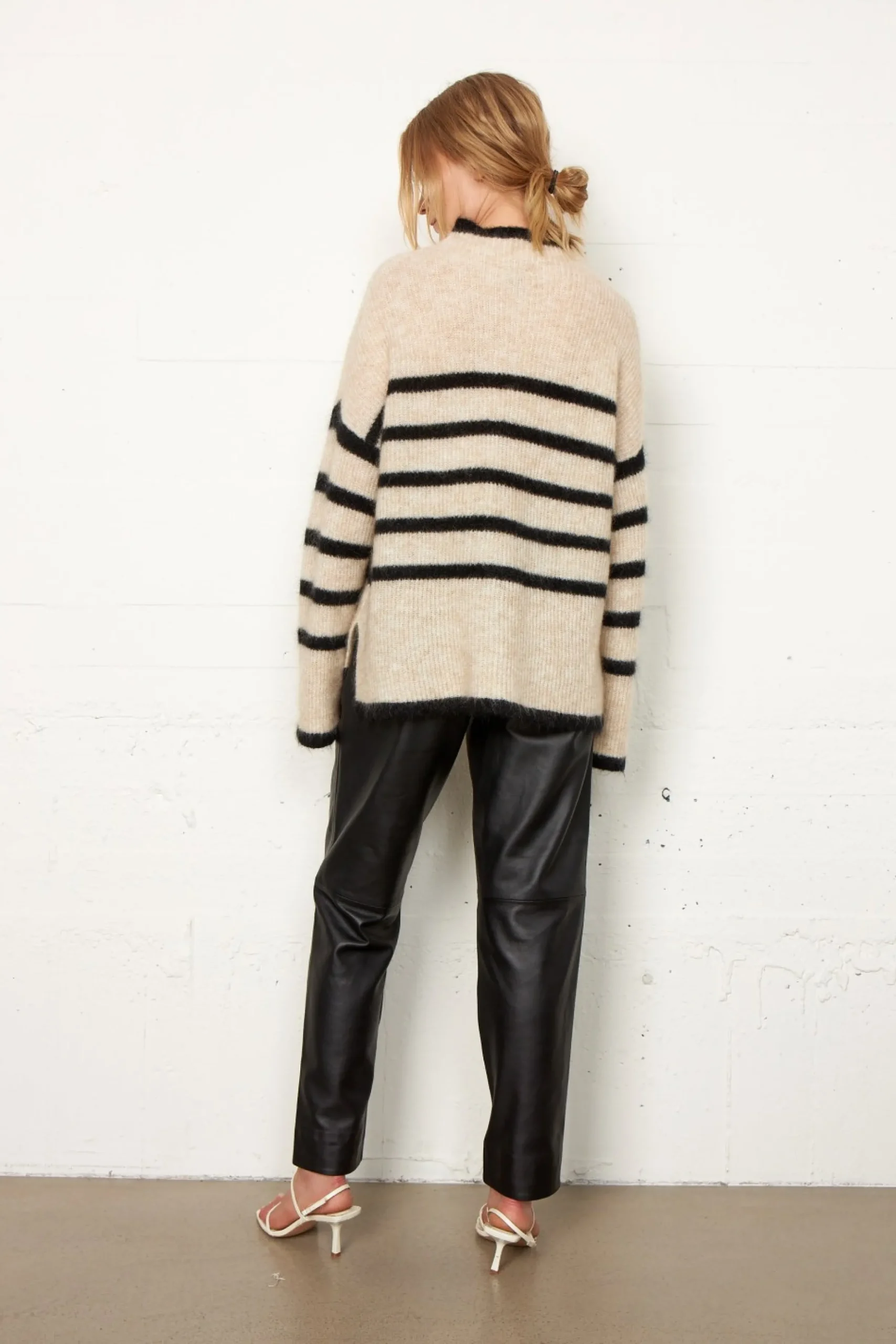 Best Ovalis Knit T-Neck Kvinde Strik Og Cardigans