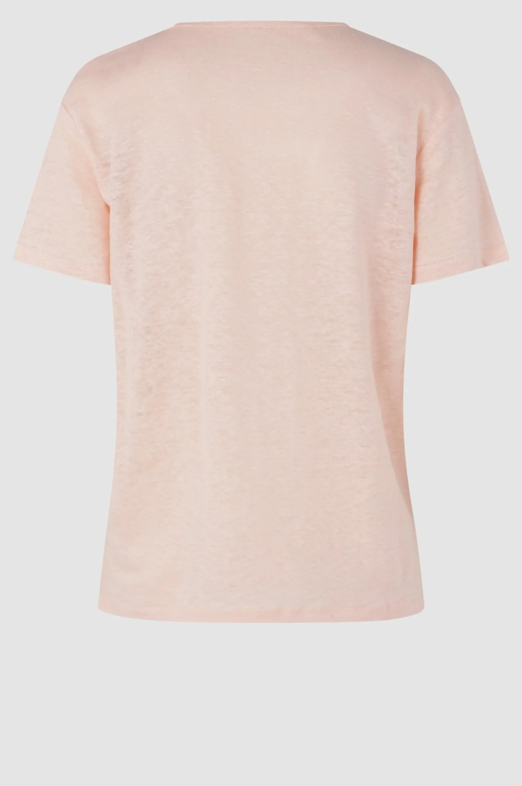 Outlet Peony Ss V-Neck Tee Kvinde Toppe Og T-Shirts