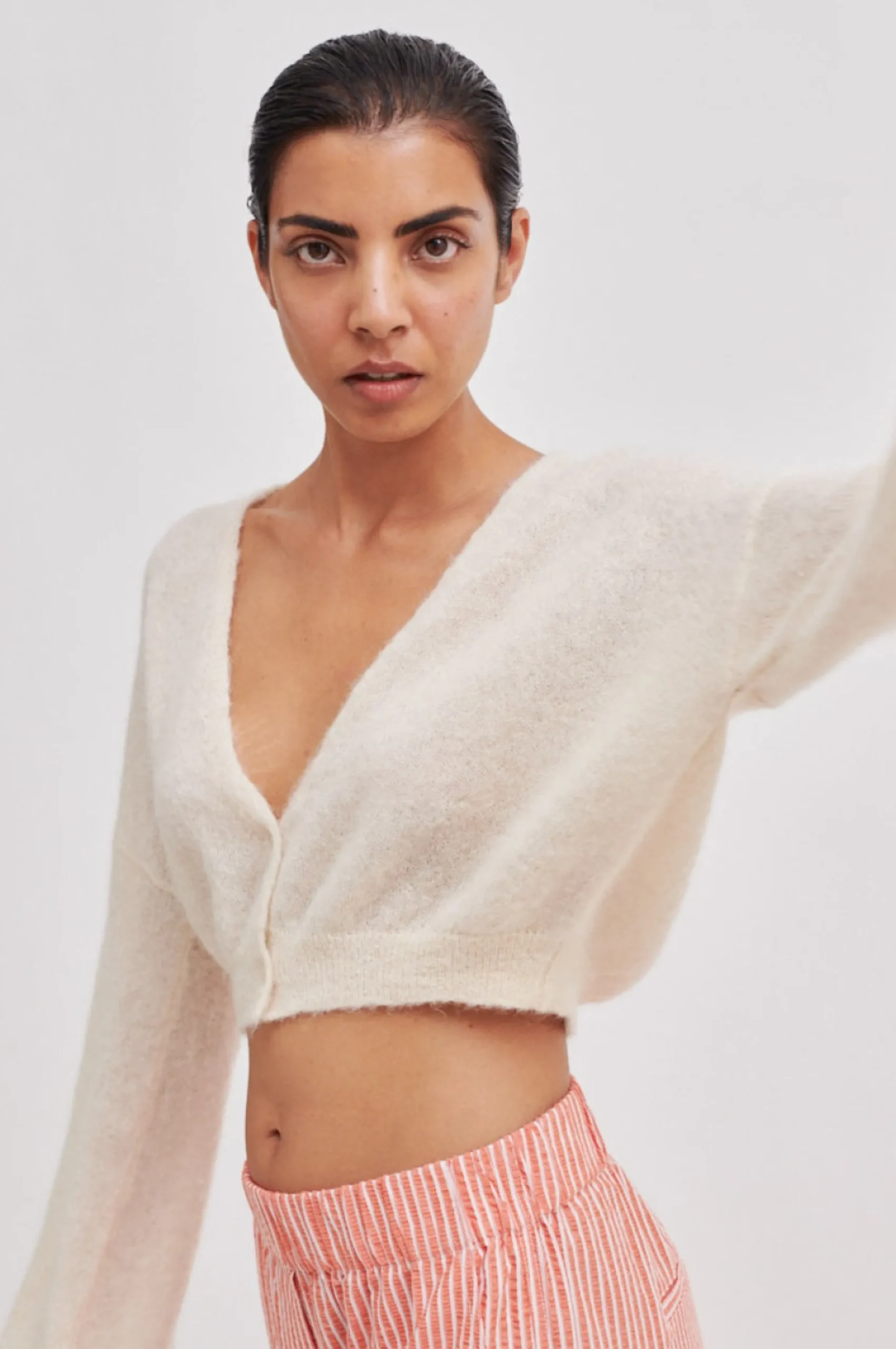 Perla Knit Cardigan Kvinde Strik Og Cardigans