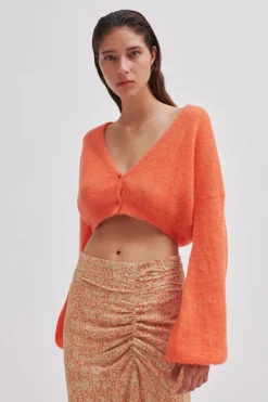 Outlet Perla Knit Cardigan Kvinde Strik Og Cardigans