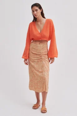 Outlet Perla Knit Cardigan Kvinde Strik Og Cardigans