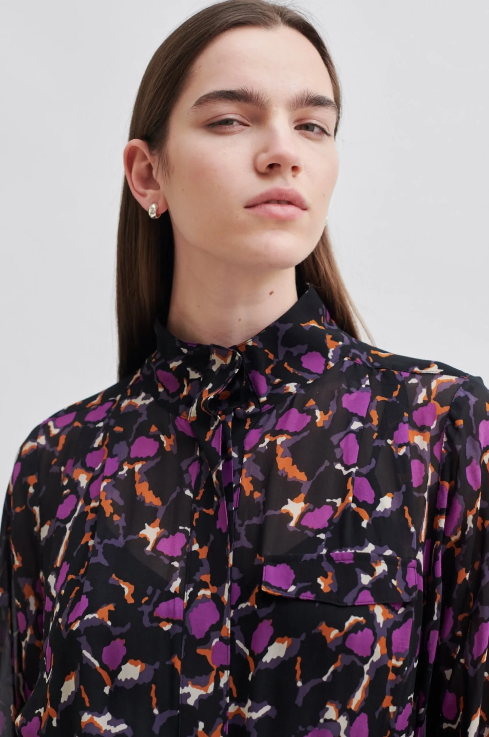 New Point Shirt Dress Kvinde Kjoler