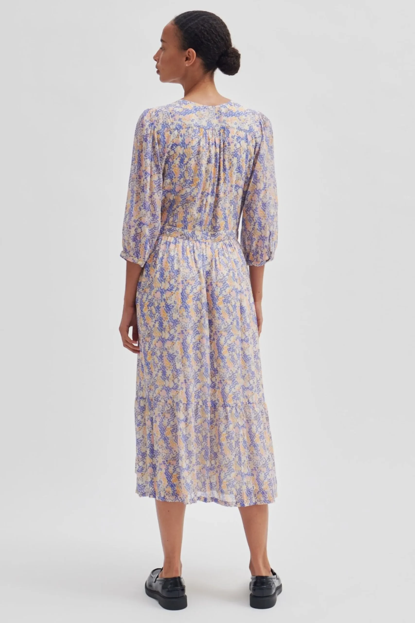 Outlet Poppi Midi Dress Kvinde Kjoler