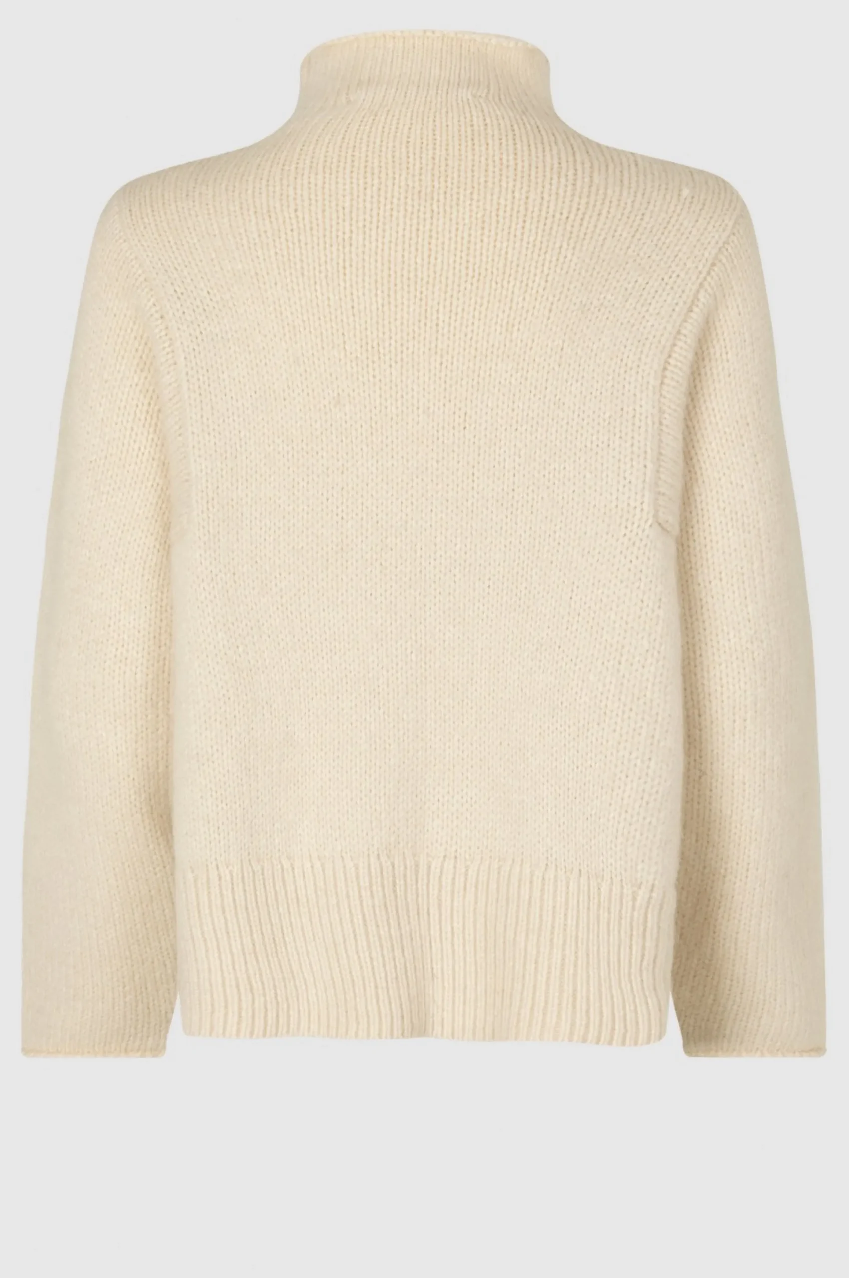 Best Rikke Knit T-Neck Kvinde Strik Og Cardigans