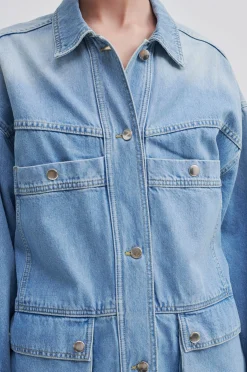 Best Sandja Jacket Kvinde Denim