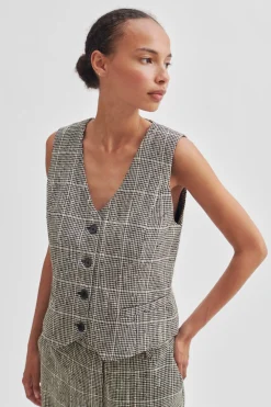 Sheldon Waistcoat Kvinde Jakker Og Frakker