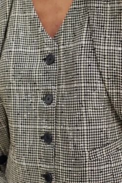 Sheldon Waistcoat Kvinde Jakker Og Frakker