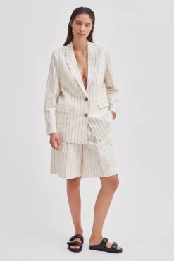 Online Spigato Blazer Kvinde Blazere