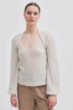 Ymma Knit Bolero Kvinde Strik Og Cardigans