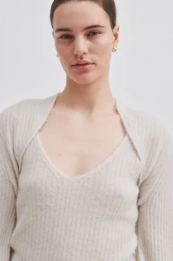 Ymma Knit Bolero Kvinde Strik Og Cardigans