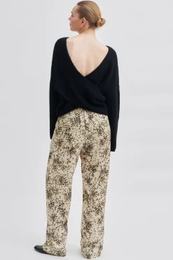 Online Ymma Knit Open Back Kvinde Strik Og Cardigans
