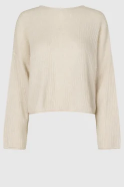 Sale Ymma Knit Open Back Kvinde Strik Og Cardigans