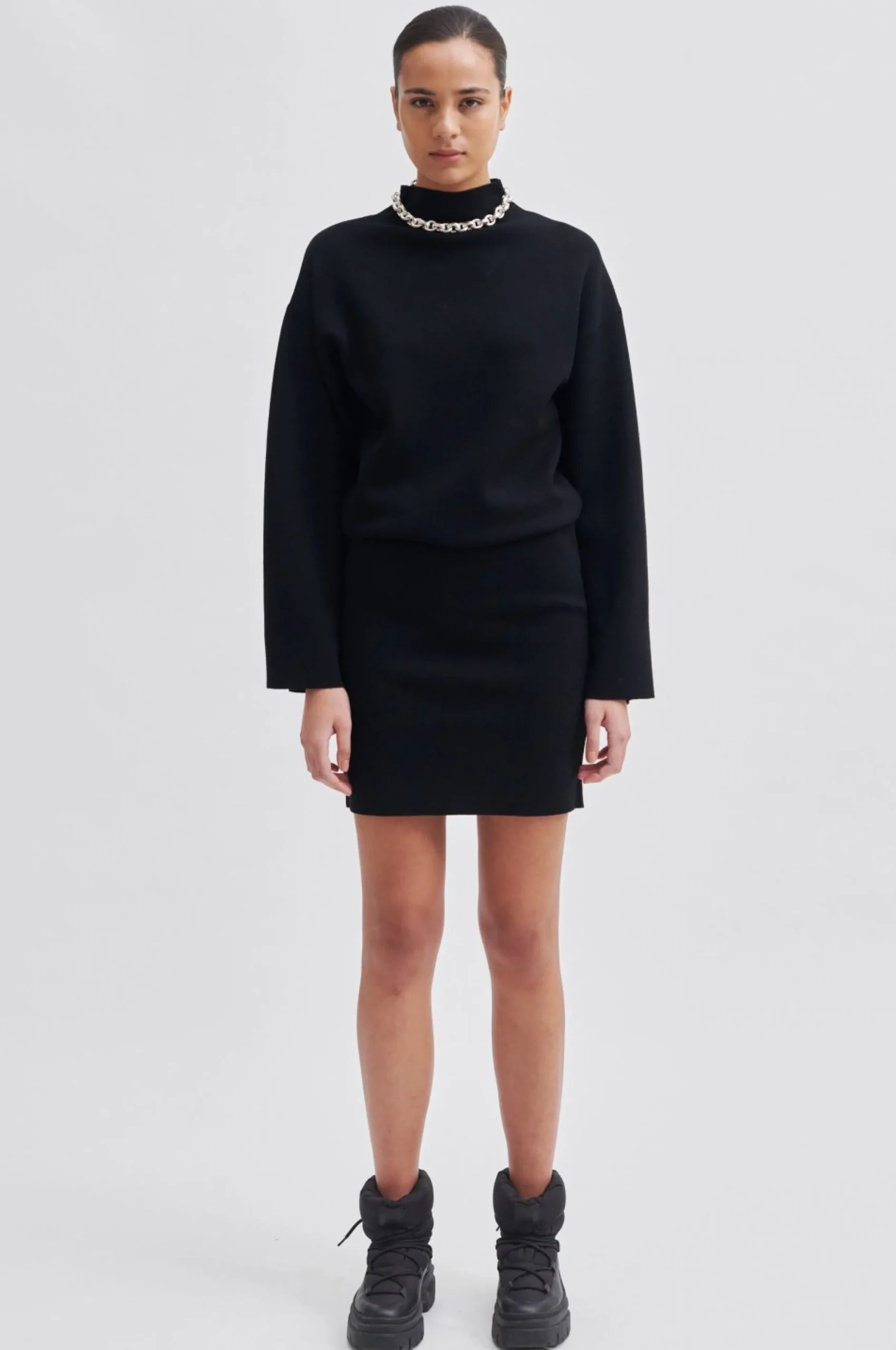 Discount Yuna Knit Dress Kvinde Kjoler