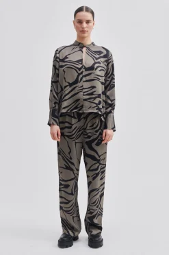 Sale Zebra Trousers Kvinde Bukser Og Jeans